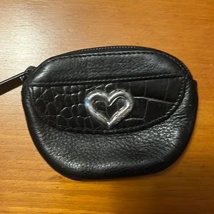 Small change wallet genuine leather